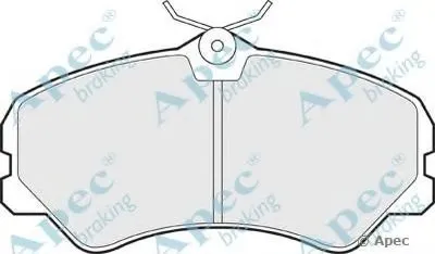 Комплект тормозных колодок, дисковый тормоз APEC braking купить