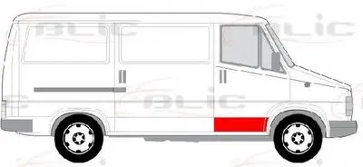 Дверь, кузов BLIC купить