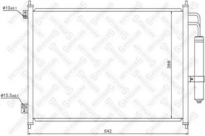 Конденсатор, кондиционер STELLOX купить