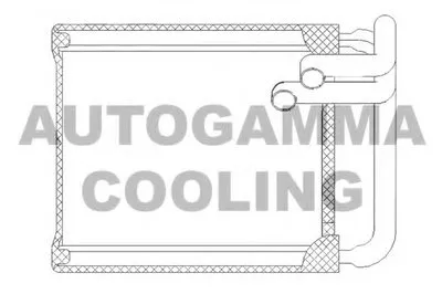 Теплообменник, отопление салона AUTOGAMMA купить
