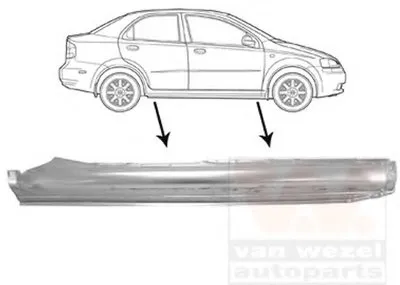 Накладка порога VAN WEZEL купить