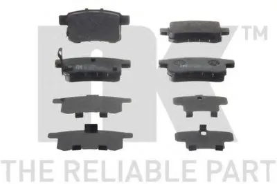 Комплект тормозных колодок, дисковый тормоз NK купить