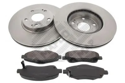 Комплект тормозов, дисковый тормозной механизм MAPCO купить