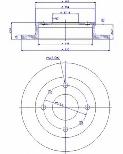 Тормозной диск CAR купить