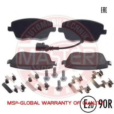 Комплект тормозных колодок, дисковый тормоз MASTER-SPORT купить