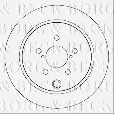 Тормозной диск BORG & BECK купить