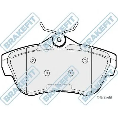 Комплект тормозных колодок, дисковый тормоз Brake Fit APEC braking купить