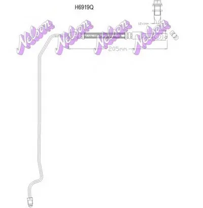 Тормозной шланг BROVEX-NELSON купить