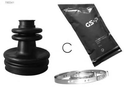 Монтажный комплект, сильфон приводного вала GSP купить