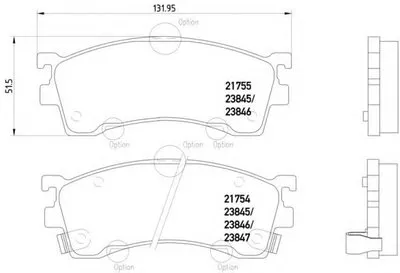 Комплект тормозных колодок, дисковый тормоз HELLA купить
