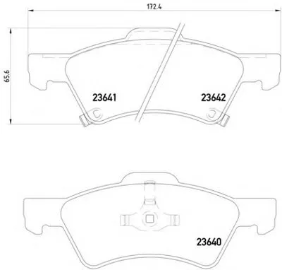 Комплект тормозных колодок, дисковый тормоз HELLA купить