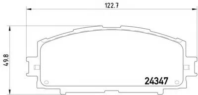 Комплект тормозных колодок, дисковый тормоз HELLA купить