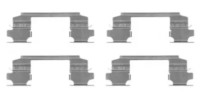 Комплектующие, колодки дискового тормоза HELLA купить