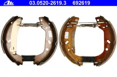 Комплект тормозных колодок Original ATE TopKit ATE купить