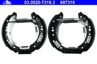 Комплект тормозных колодок Original ATE TopKit ATE купить