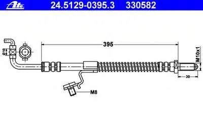 Тормозной шланг ATE купить