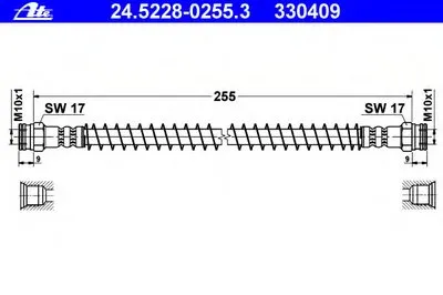 Тормозной шланг ATE купить