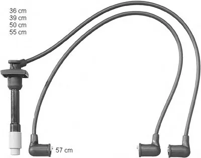 Комплект проводов зажигания BERU купить