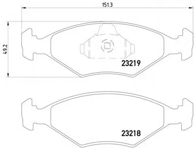 Комплект тормозных колодок, дисковый тормоз HELLA PAGID купить
