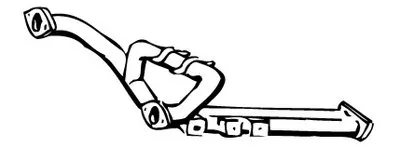 Труба выхлопного газа WALKER купить