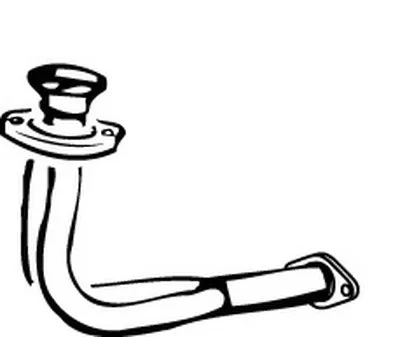 Труба выхлопного газа WALKER купить