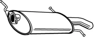 Глушитель выхлопных газов конечный WALKER купить