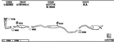 Система выпуска ОГ WALKER купить