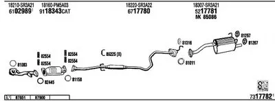 Система выпуска ОГ WALKER купить