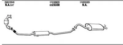 Система выпуска ОГ WALKER купить