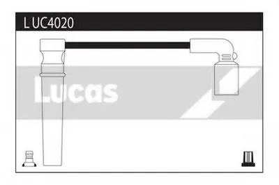 Комплект проводов зажигания LUCAS ELECTRICAL купить