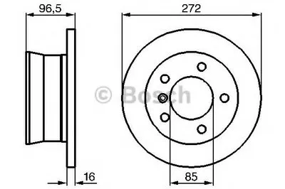 Тормозной диск BOSCH купить