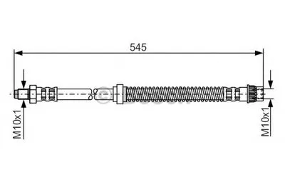 Тормозной шланг BOSCH купить