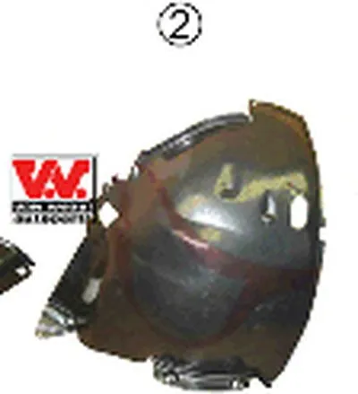 Обшивка, колесная ниша VAN WEZEL купить