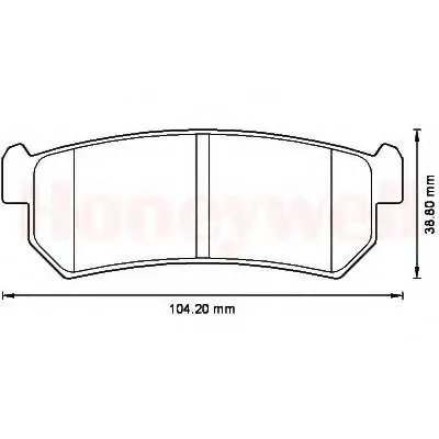 Комплект тормозных колодок, дисковый тормоз JURID купить