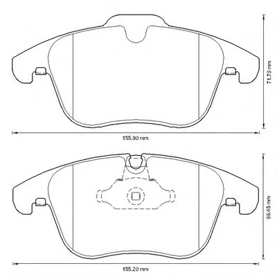 Комплект тормозных колодок, дисковый тормоз JURID купить
