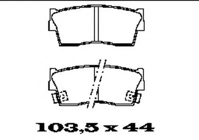 Комплект тормозных колодок, дисковый тормоз FTE купить