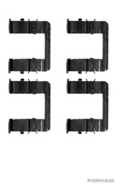 Комплектующие, колодки дискового тормоза HERTH+BUSS JAKOPARTS купить