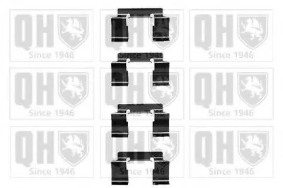 Комплектующие, колодки дискового тормоза QUINTON HAZELL купить