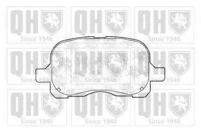 Комплект тормозных колодок, дисковый тормоз QUINTON HAZELL купить