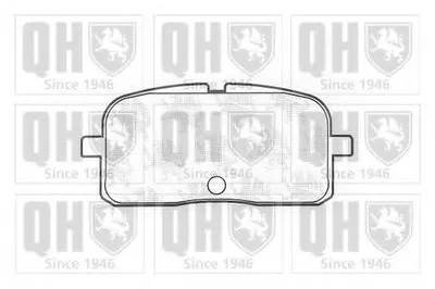 Комплект тормозных колодок, дисковый тормоз QUINTON HAZELL купить