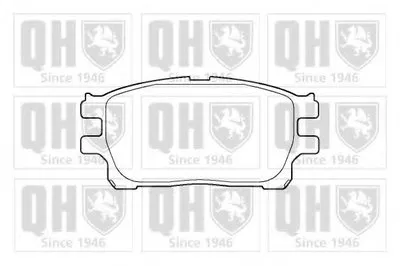 Комплект тормозных колодок, дисковый тормоз QUINTON HAZELL купить