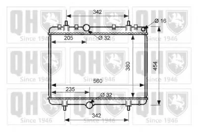 Радиатор, охлаждение двигателя QUINTON HAZELL купить