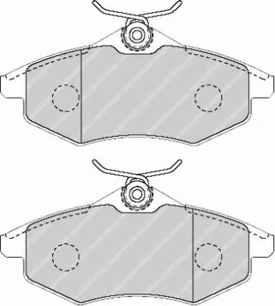 Комплект тормозных колодок, дисковый тормоз PREMIER FERODO купить