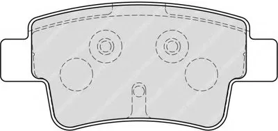 Комплект тормозных колодок, дисковый тормоз PREMIER FERODO купить