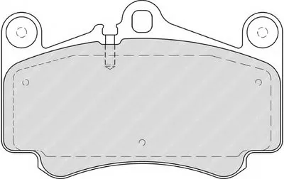 Комплект тормозных колодок, дисковый тормоз PREMIER FERODO купить