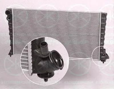 Радиатор, охлаждение двигателя KLOKKERHOLM купить