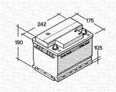 Стартерная аккумуляторная батарея; Стартерная аккумуляторная батарея для ETS MAGNETI MARELLI купить