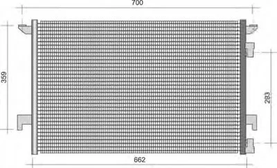 Конденсатор, кондиционер MAGNETI MARELLI купить