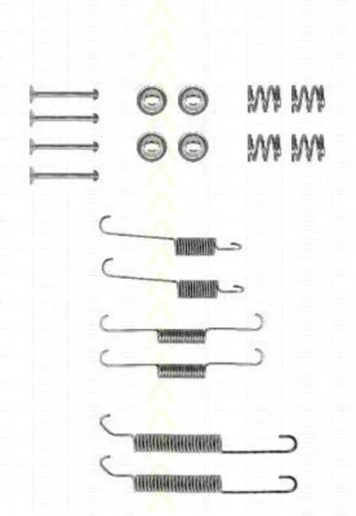 Комплектующие, тормозная колодка TRISCAN купить