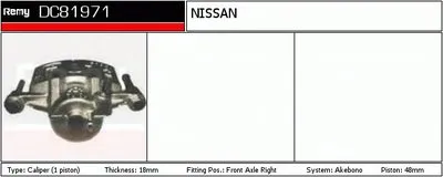 Тормозной суппорт Remanufactured REMY (Multiline) DELCO REMY купить